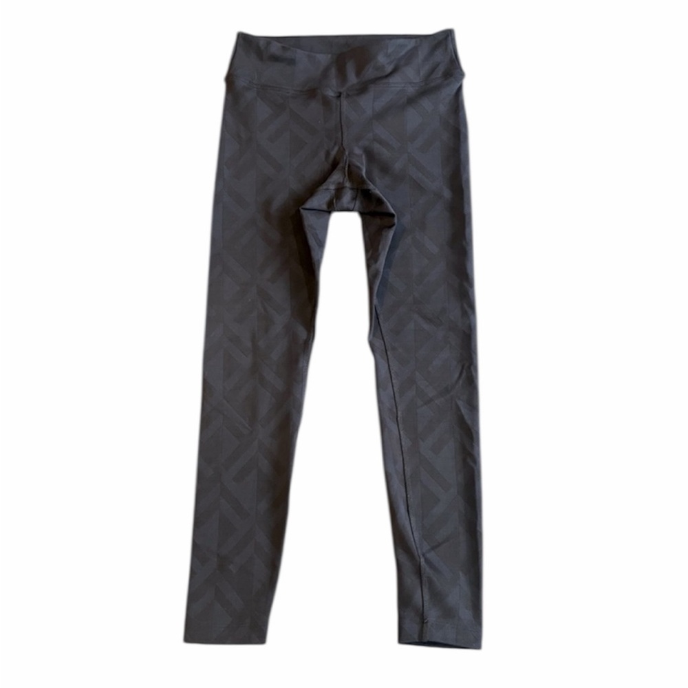 Koral Drive High-Rise Leggings Black Geometric Print Size Medium